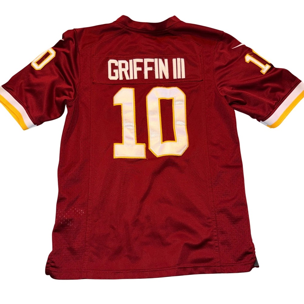 Nike Washington Redskins Griffin III 10 Football Jersey Men's Size S‎